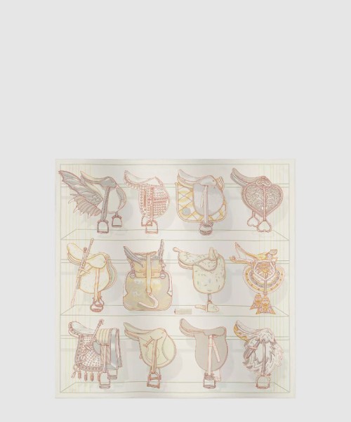 [HERMES-에르메스]Tous en Selle 스카프 90