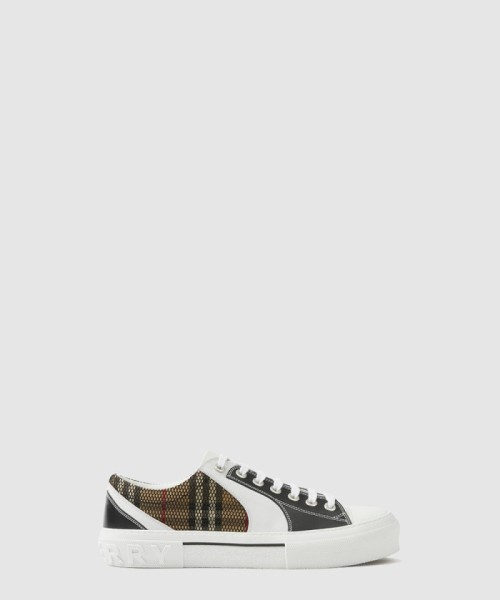 [BURBERRY-버버리]가죽 스니커즈 80654481