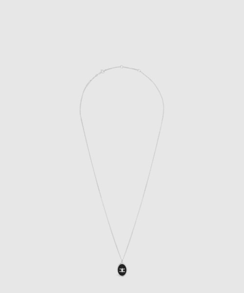 [CELINE-셀린느]트리옹프 드 리 메달 목걸이 461IW6