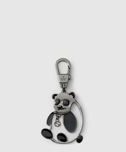 [GUCCI-구찌]인터로킹 G 판다 키체인 817302