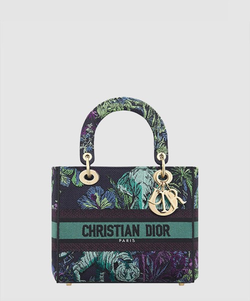 [DIOR-디올]레이디백 램스킨 미듐 M0565