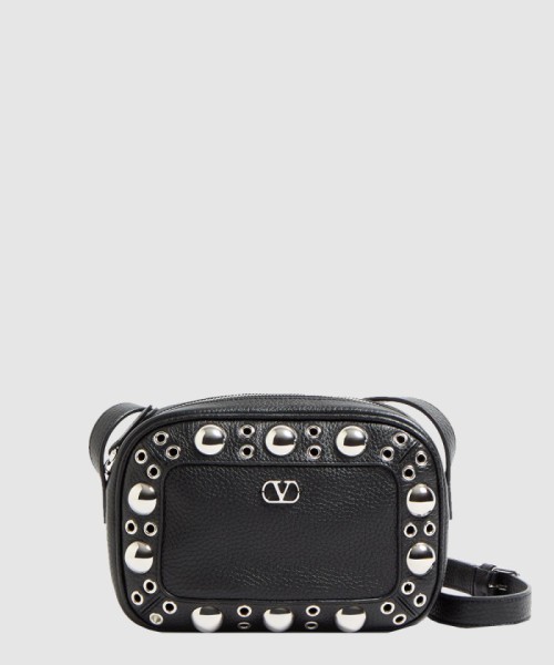 [VALENTINO-발렌티노]가라바니 넬코트 그레이니 카프스킨 크로스바디백