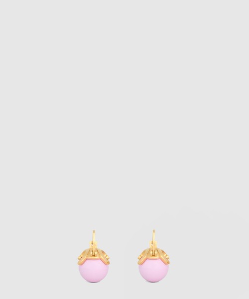 [CELINE-셀린느]레진과 골드 장식 신주 귀걸이 461VD6