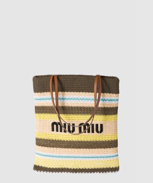 [MIUMIU-미우미우]크로셰 토트백 5BG248