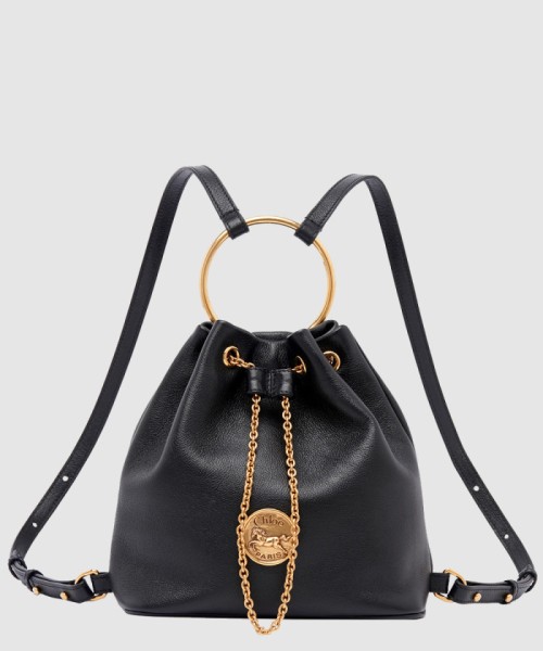 [CHLOE-끌로에]그레인드 가죽 스몰 Bracelet 백팩 US774