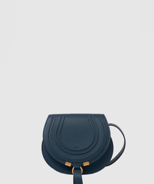 [CHLOE-끌로에]그레인드 가죽 스몰 Marcie 새들백 AS680