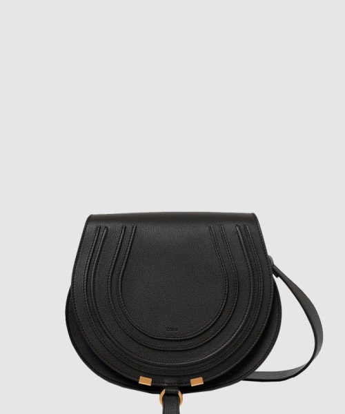 [CHLOE-끌로에]그레인드 가죽 Marcie 새들백 AS679