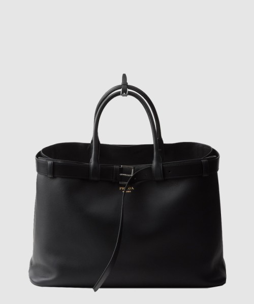 [PRADA-프라다]벨트가 달린 가죽 프라다 버클백 2VG126