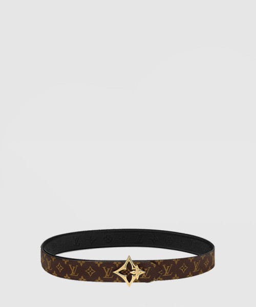 [LOUIS VUITTON-루이비통]플라워그램  리버서블 벨트 M8373U