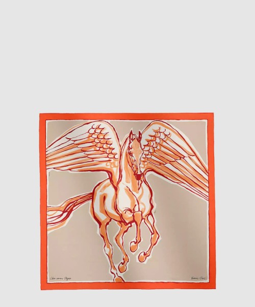 [HERMES-에르메스]Libre Comme Pegase 스카프 90