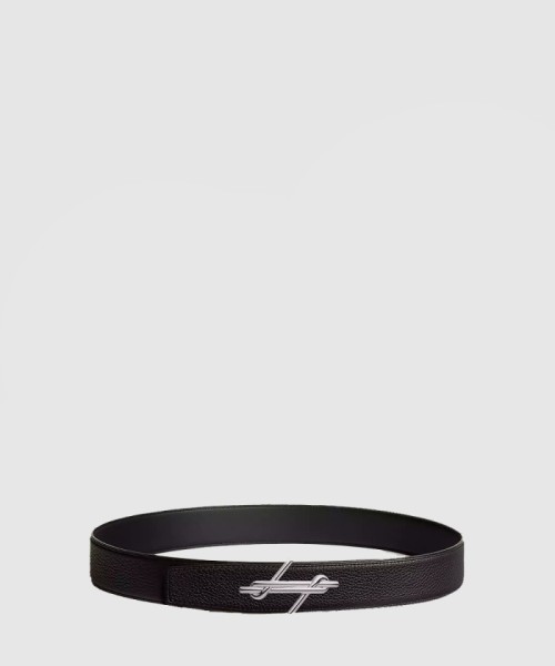 [HERMES-에르메스]H 누에 벨트 버클 & 리버서블 가죽 스트랩