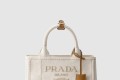 [PRADA-프라다]스몰 코튼 캔버스 핸드백 1BG464