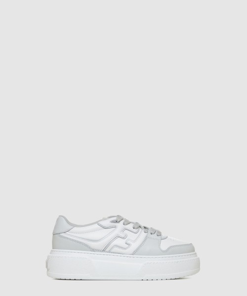 [FENDI-펜디] 가죽 플랫폼 로우탑 8E8571