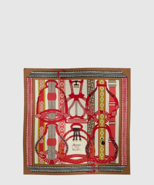 [HERMES-에르메스]Fantaisie d'Etriers 숄 140