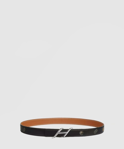 [HERMES-에르메스]미니 콘스탄스 벨트 버클 르 메르 리버시블 가죽 스트랩