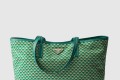 [PRADA-프라다]리사이클 나일론 트라이앵글 로고 쇼핑백 1BG552