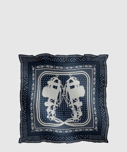 [HERMES-에르메스]Brides de Gala Bandana a Pois 스카프 70
