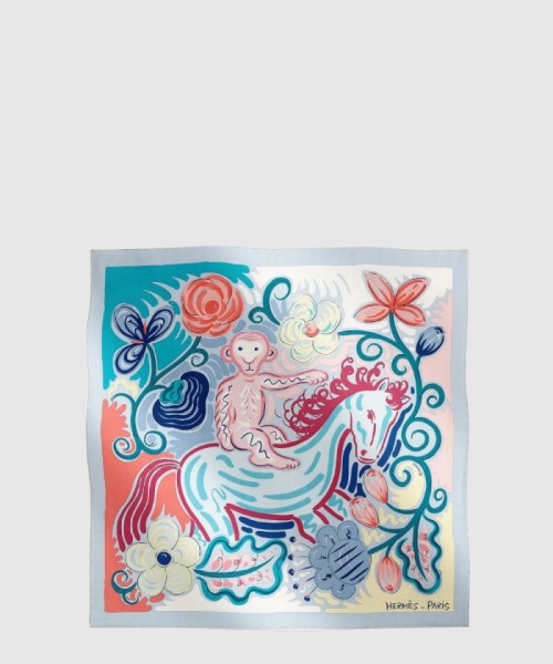 [HERMES-에르메스]Le Cheval de Kazumi 스카프 90