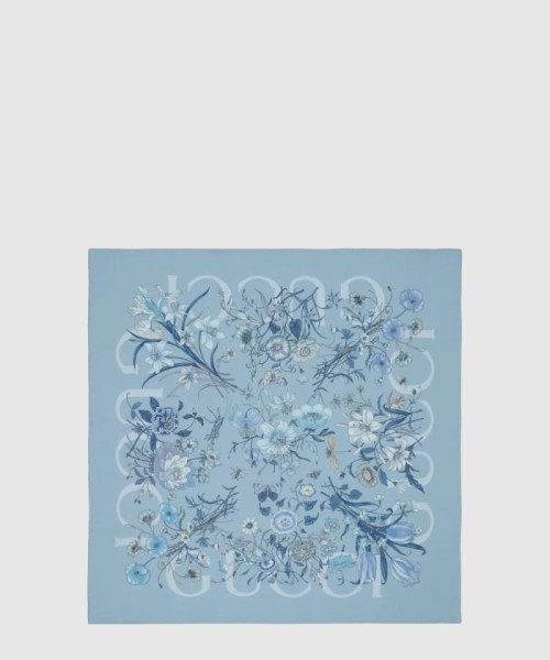 [GUCCI-구찌]프린트 실크 까레 810042