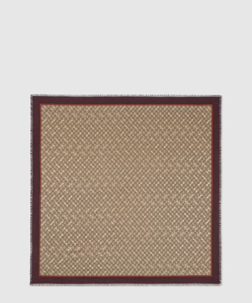 [GUCCI-구찌]GG 프린트 홀스빗 실크 숄 662577