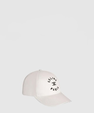 [CELINE-셀린느]트리옹프 베이스볼 캡 코튼 초크 2AUY09