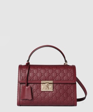 [GUCCI-구찌]패드락 GG 수프림 탑핸들백 838998