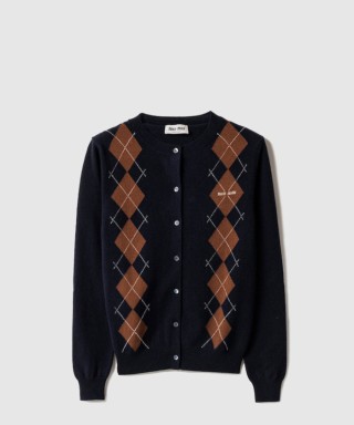 [MIUMIU-미우미우]캐시미어 가디건 MMF988