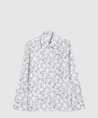 [MAXMARA-막스마라]로데시아 실크 셔츠