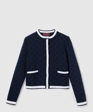 [GUCCI-구찌]비스코스 자카드 티셔츠 836304