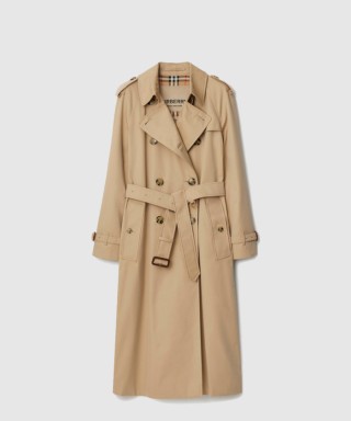 [BURBERRY-버버리]롱 워털루 헤리티지 트렌치코트 80794201