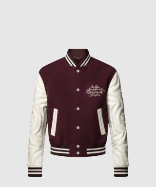 [LOUIS VUITTON-루이비통]엠브로이더드 카프스킨 바시티 재킷 1AGJC7