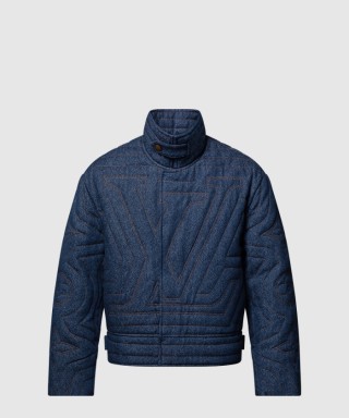 [LOUIS VUITTON-루이비통]퀼티드 데님 재킷 1AGIMX