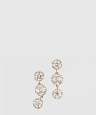 [CHANEL-샤넬]펜던트 이어링 ABG334