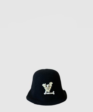 [LOUIS VUITTON-루이비통]니트 버킷햇 M47822