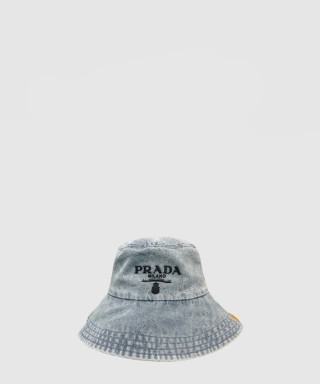 [PRADA-프라다]데님 버킷햇 2HC376
