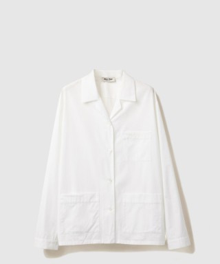 [MIUMIU-미우미우]포플린 셔츠 MK1884