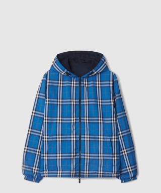 [BURBERRY-버버리]리버시블 체크 후드 재킷 81103691