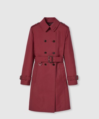 [GUCCI-구찌]더블 개버딘 트렌치 코트 826629