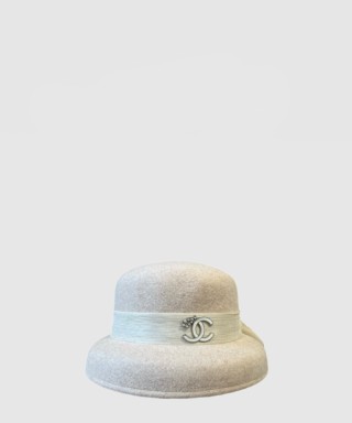 [CHANEL-샤넬]복고풍 울 펠트 모자 AA7562