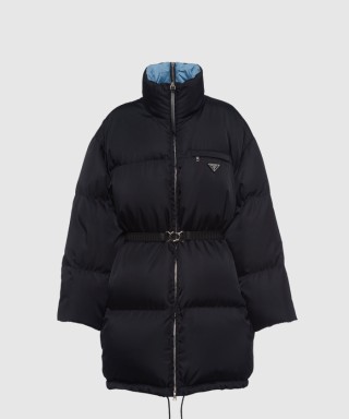 [PRADA-프라다]Re Nylon 개버딘 후드 다운 재킷 29Z408