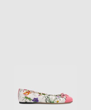 [GUCCI-구찌]프린트 발레 플랫 840726