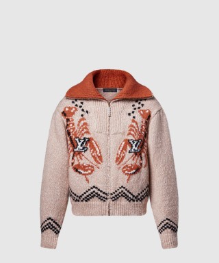 [LOUIS VUITTON-루이비통]지퍼 니티드 블루종 1AIM60