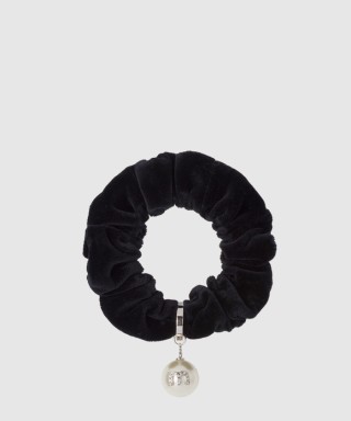 [MIUMIU-미우미우]벨벳 스크런치 슈슈 곱창머리끈 5IF063