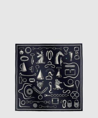 [HERMES-에르메스]Inventaire Poetique pour un Conte Sellier 숄 140