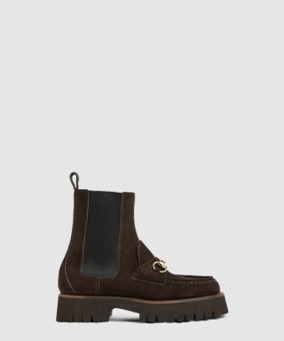 [GUCCI-구찌]호스빗 앵클 부츠 834770