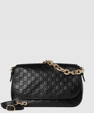 [GUCCI-구찌]GG 엠블럼 미디엄 숄더백 848882