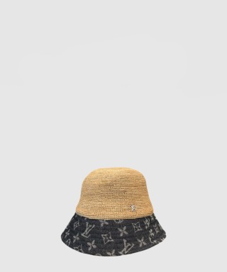 [LOUIS VUITTON-루이비통]밀짚 벙거지 M46228