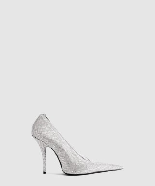 [BALENCIAGA-발렌시아가]라인스톤이 장식된 나이프 슈즈 788607