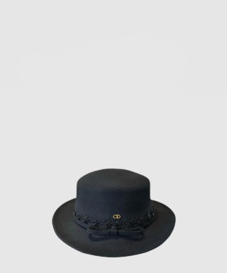 [DIOR-디올]평면 고리 펠트 모 T7552