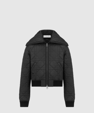 [DIOR-디올]오버사이즈 칼라 매크로까나쥬 재킷 557C4